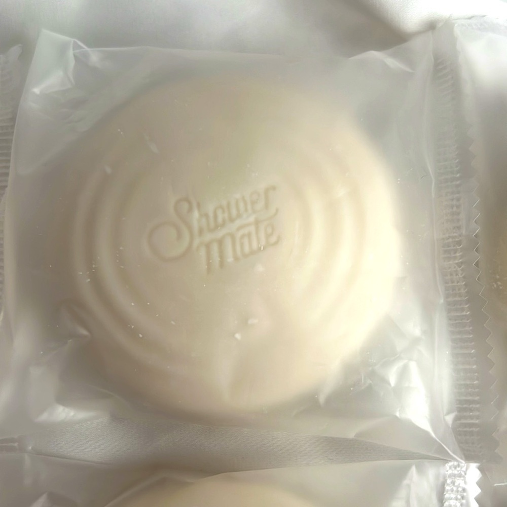 Shower Mate White Soap Collection Full Sized Soap Lot of Six - Picture 2 of 2